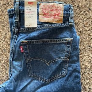 NWT Men's Levi 511 Slim Stretch Jeans